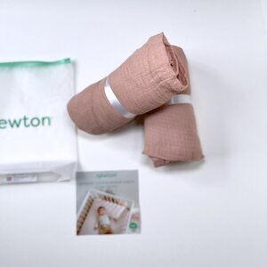 Newton Baby –  Muslin Crib Sheets (Set of 2, Standard Crib Mattress)